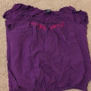 Purple Large shirt